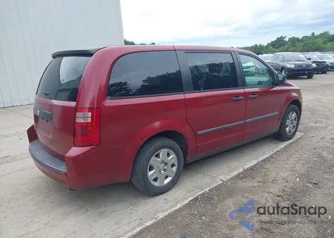 2008 Dodge Grand Caravan Se из США, поврежденный, VIN 1D8HN44H98B107979